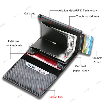 CardShield™ - Billetera con bloqueo RFID